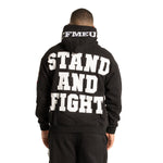 STAND AND FIGHT HOODIE - BLACK